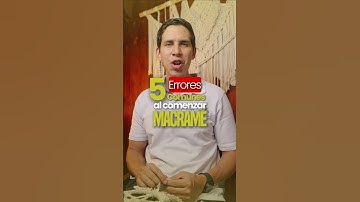✨ 5 errores comunes al comenzar en macramé (¡y cómo evitarlos! 😉) ✨
