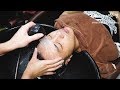 Asmr Massage: Hair Wash, Head & Facial Massage on 6$ Hair Cut Combo | Vietnam Barber Shop