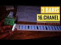 Membuat strobo RGB bus malam 16 channel 3 baris | strobo pelangi running tanpa arduino