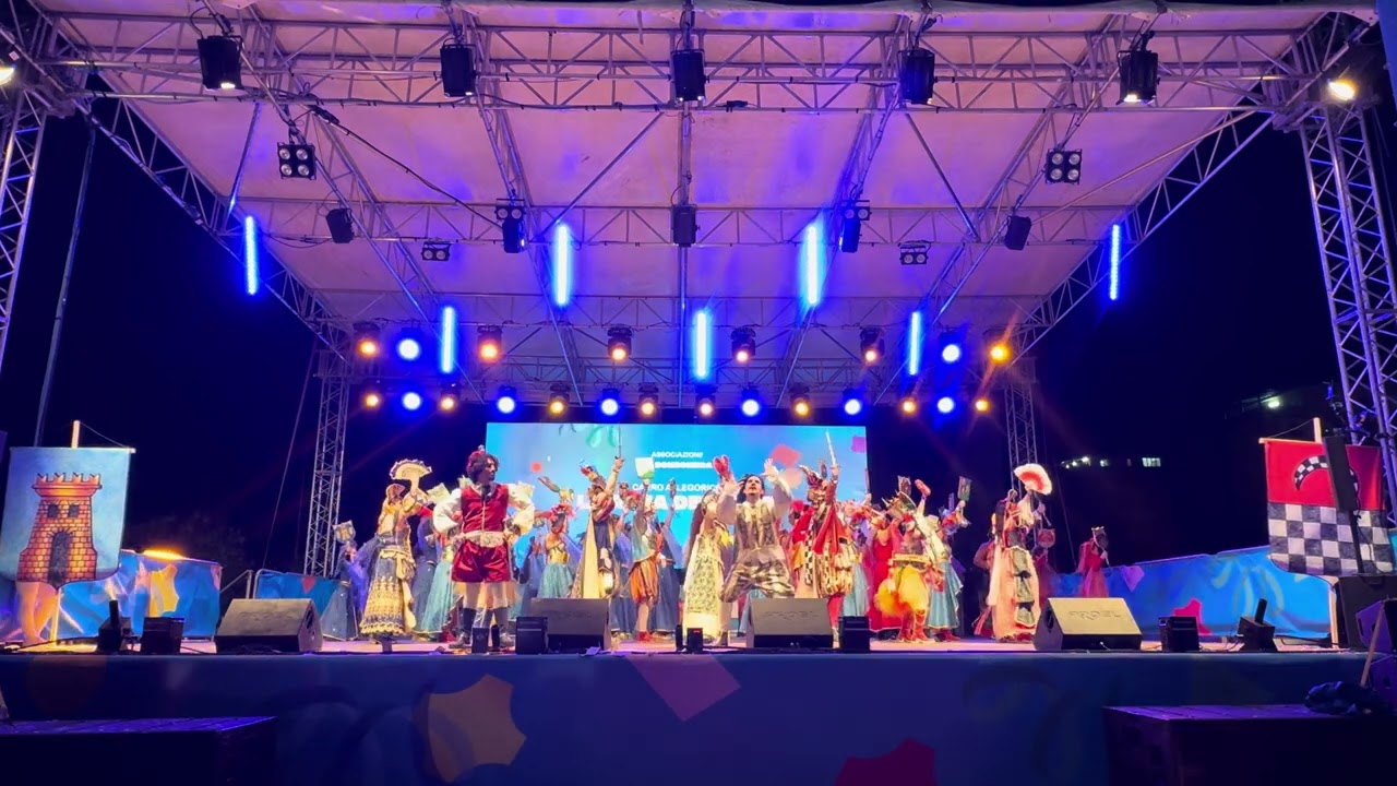 Esibizione completa (con recita) “La resa dei conti” - Carnevale di Sciacca 2024