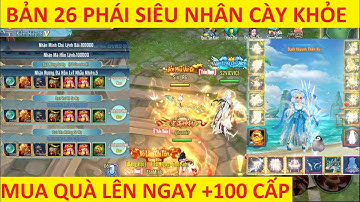 VLTK Mobile Lậu Siêu Nhân Free IOS + Train Off 24/24 cày siêu Khỏe - nhanh Full đồ | Jxsieuquay