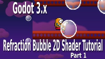 Godot 2D Refraction Bubble Shader Tutorial: Part 1: Create Graphics