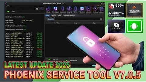 Last Update Phoenix Service Tool V7.0.5 - 2025 | Best Tool For Android Problem