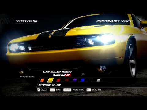 NFS Hot Pursuit Presenting Dodge Challenger SRT8 Performance Series