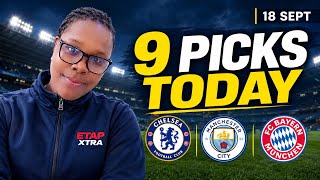 FOOTBALL PREDICTIONS TODAY | 9 MATCHES + IN-DEPTH ANALYSIS