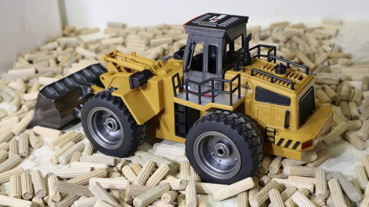 Camion Bulldozer Escavatore RC 6CV HuiNa Toys 1520 1/18 2.4GHz - Pronto All'uso! - Foto 1