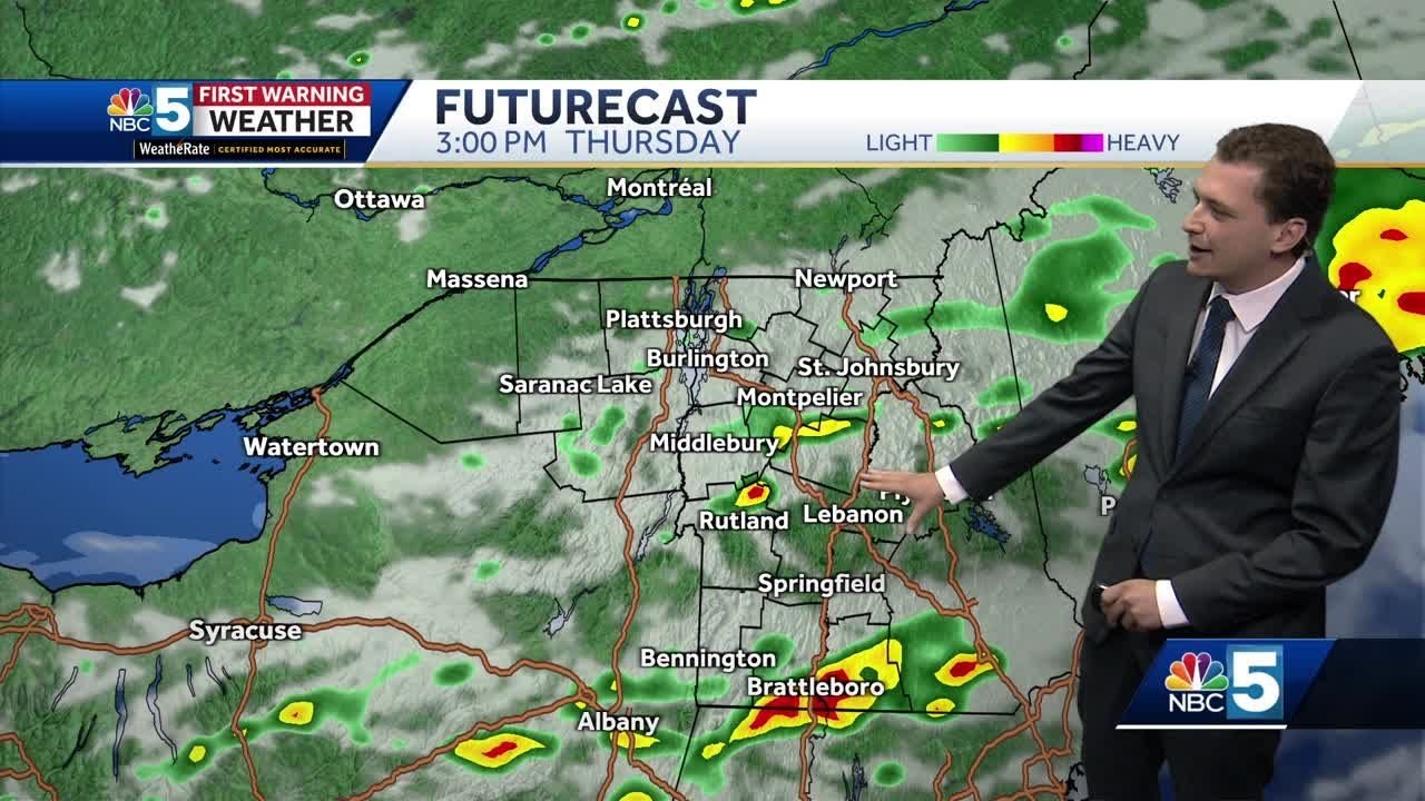 Video: Dry Today Followed by More Rain Thursday (7-26-23) - YouTube