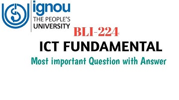 BLI-224 Most Important Questions with Answer | #blisstudy