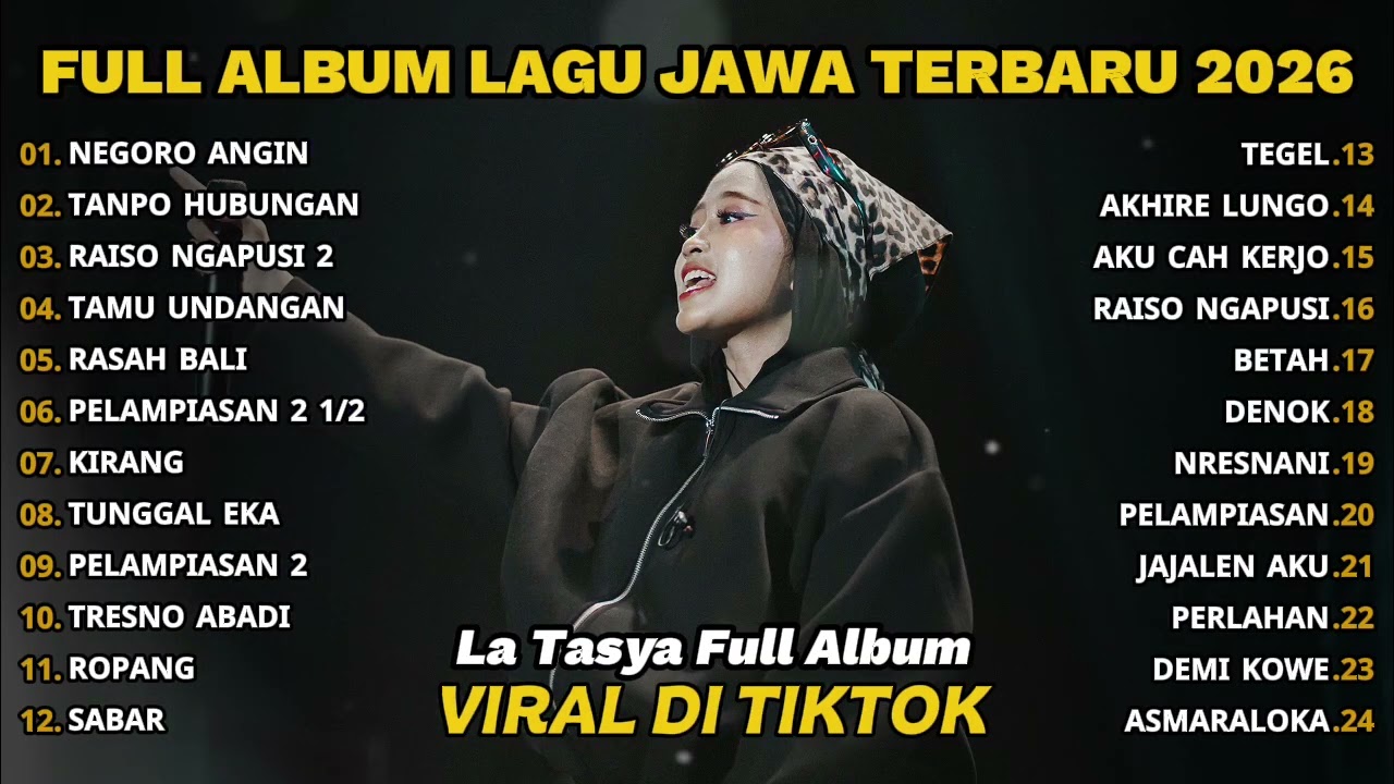 NEGORO ANGIN - LA TASYA FULL ALBUM - LAGU JAWA TERBARU 2026