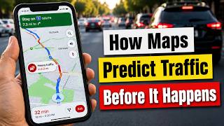 How Online Maps Predict Traffic Before It Happens (Simply Explained)
