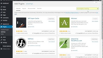 Install Google Analytics on a Wordpress Content Management System