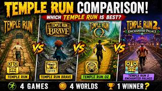 Which Temple Run Is Best? Temple Run Vs Brave Vs Oz Vs Temple Run 2 Enchanted Palace