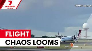 Flight delays could plague upcoming school holidays | 7NEWS