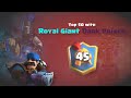 Top 50 Global Push with Royal Giant + Dark Prince