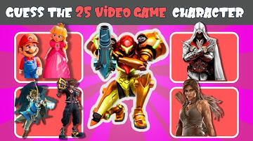 Name That Game Face | Guess the Video Game Characters in 5 Seconds | Quiz Joy Fun |