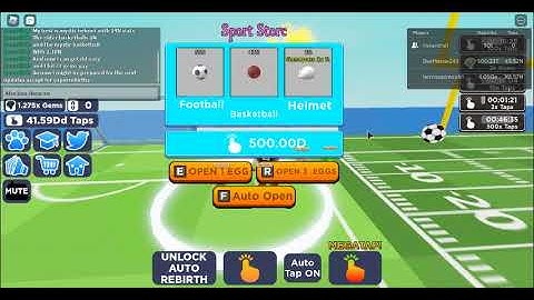 Tapping Simulator Update! Code and Island!