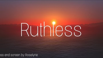 My end screen for Ruthless by Surjaco!