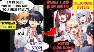 I Was Sold to a Rich Family… Now All 3 Sisters Are Obsessed With Me![Manga Dub][RomCom]