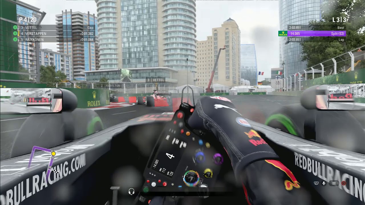 F1 2017|Max Verstappen|PS4 Gameplay 2017.