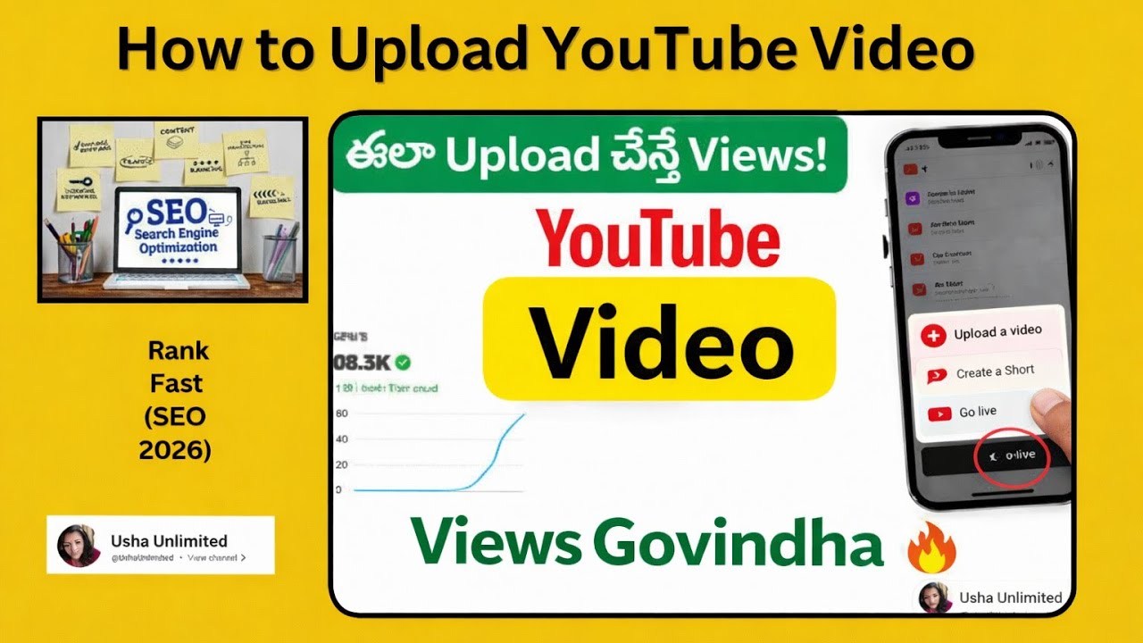 How to Upload YouTube Video & Rank Fast (SEO 2026)