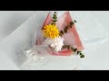 Tutorial Membungkus Bunga Flanel Menggunakan Kertas Cello || How To Wrapping felt flower