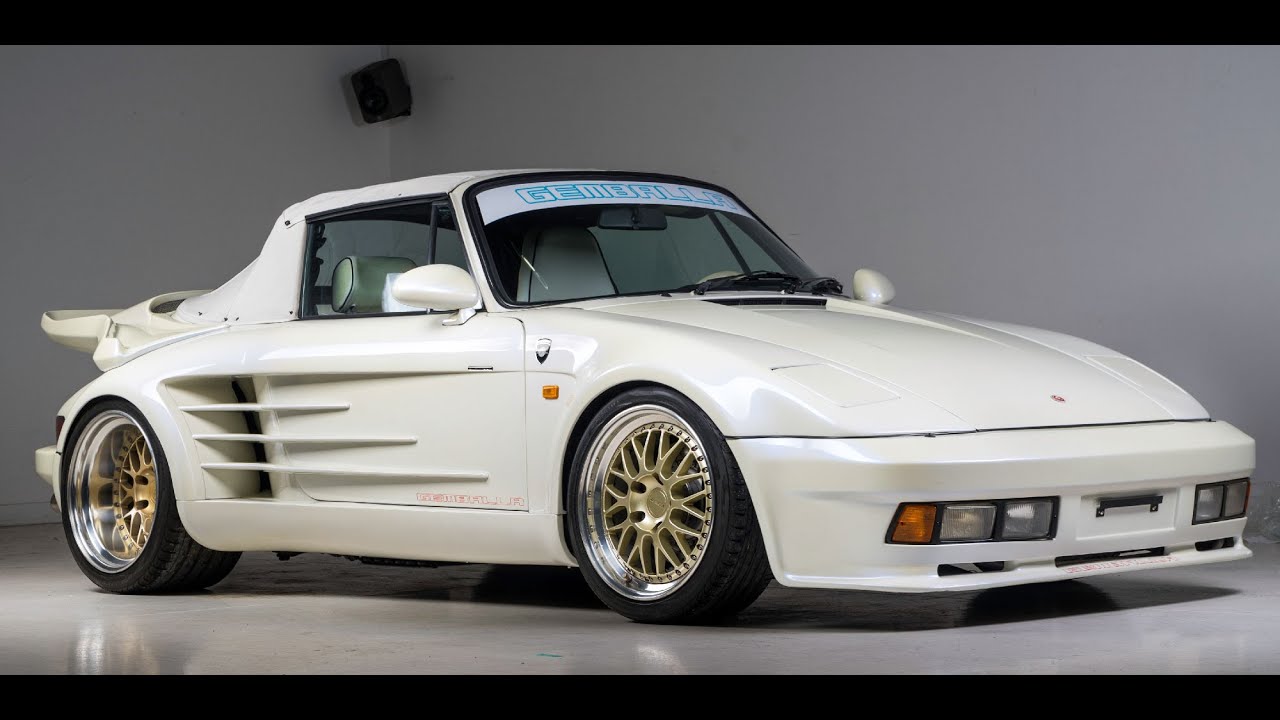 The only Porsche Gemballa Cyrrus (1987) available in the British 
