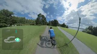 Sorapyöräilyä Pyynikki - Eteläpuisto