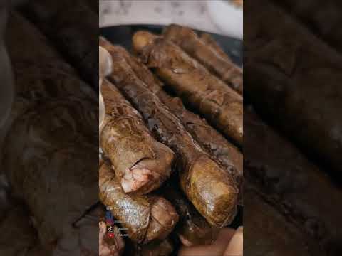 ورق عنب يبرق حلبي وعالأصول وعلى نار هادئة