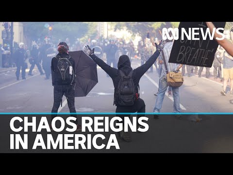 Violence escalates across the US as President Trump poses for a photo at DC Church | ABC News