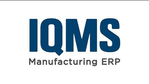 Manufacturing ERP Software from IQMS