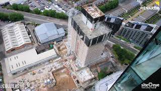 Renaker – Bankside, Colliers Yard | Construction Time-Lapse (Mar 2023 – Mar 2025)