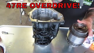 How To Rebuild A Transmission 47RE Part 4 Overdrive Rebuild