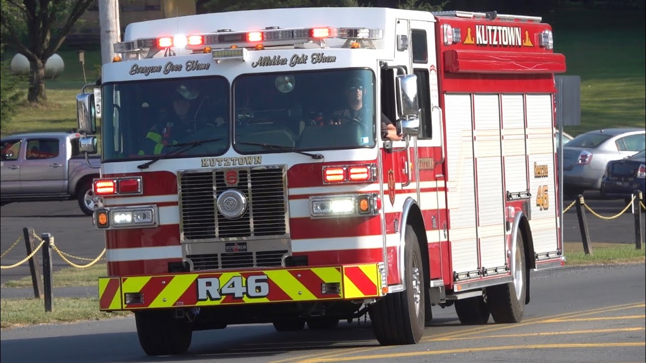 Kempton Fire Company Rescue 44 & Kutztown Fire Company Rescue 46