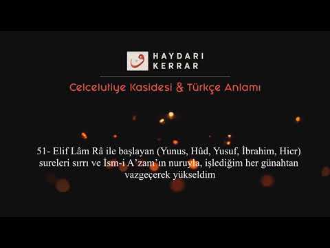 Celcelutiye Kasidesi ve Faziletleri (Hz. Ali r.a)