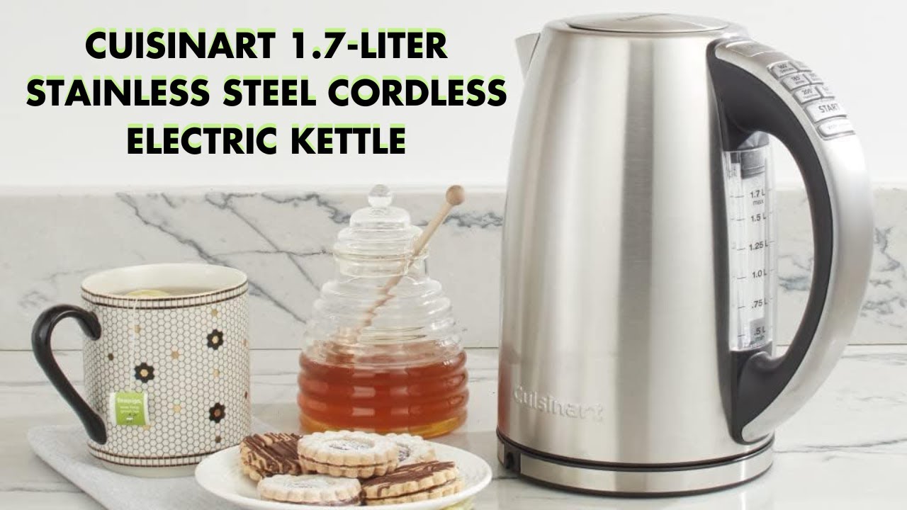 An Oprah Favorite: Cuisinart PerfecTemp Cordless Kettle 