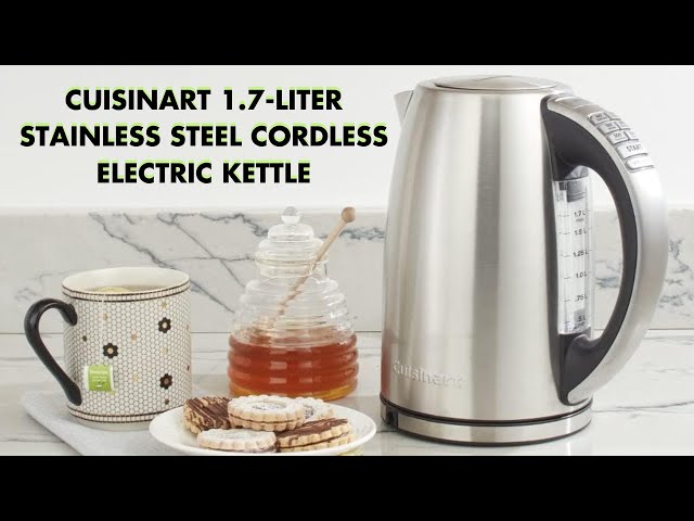 An Oprah Favorite: Cuisinart PerfecTemp Cordless Kettle 