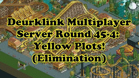 OpenRCT2 Multiplayer Server Round 45-4 - Yellow Plots! (Elimination)
