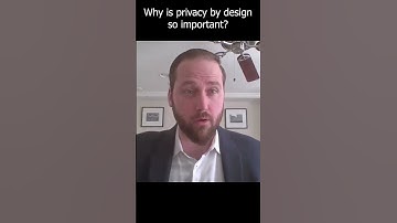 Why is privacy by design so important?