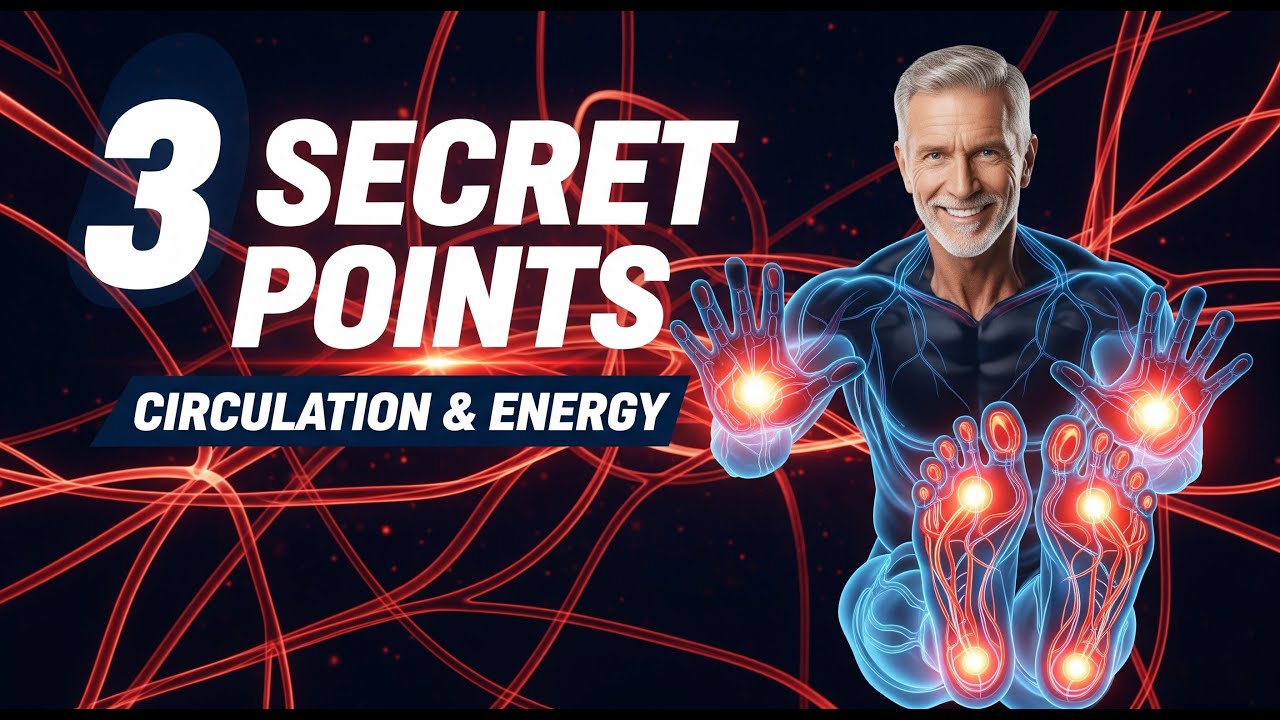 3 Secret Pressure Points for Men Over 60 | Boost Circulation & Energy