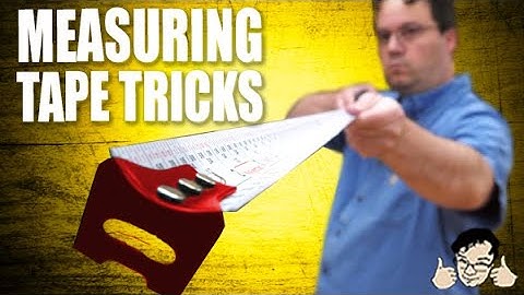 BEST measuring tape tricks you