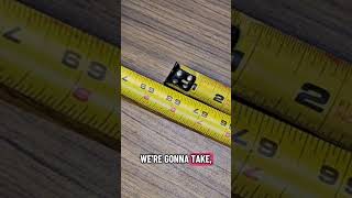 Subtract Fractions With A Tape! #education #learntrade #skilledtrades #math #teacher #tapemeasure