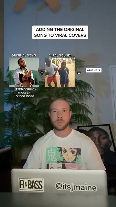 Adding The Original Song To Viral Covers: Wiggle Wiggle Wiggle #shorts #mashup #cover #funny #tiktok