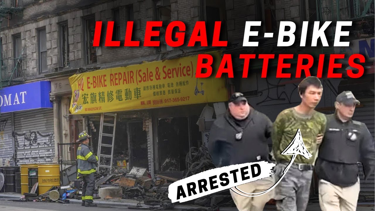 Bike Shop Owner Charged For Use Of illegal Lithium E-Bike Batteries // NYC BATTERY TASK FORCE