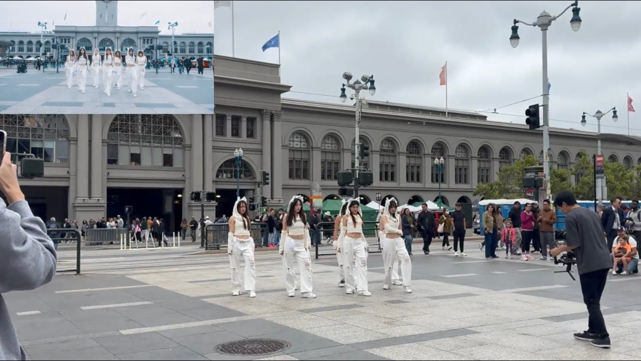 [SIDECAM] XG-'Woke Up' Dance in Public Cover by YR*, San Francisco