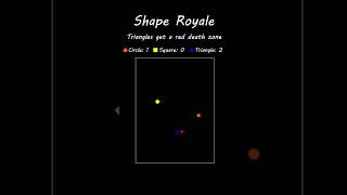 Shape Royale Event #4 #python #bouncyball #coding #games #colors #battleroyale #intense #series