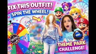 Spin the Wheel: Theme Park Outfit Challenge! 🎡✨ Fixing Lily’s Look (Mr. Magic Says YES!) screenshot 5
