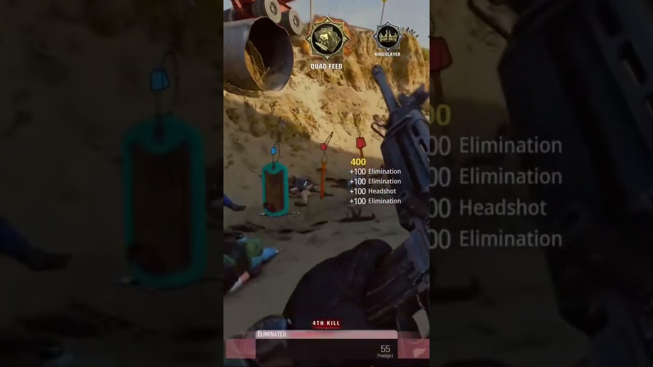 Gift of a quadruple kill 