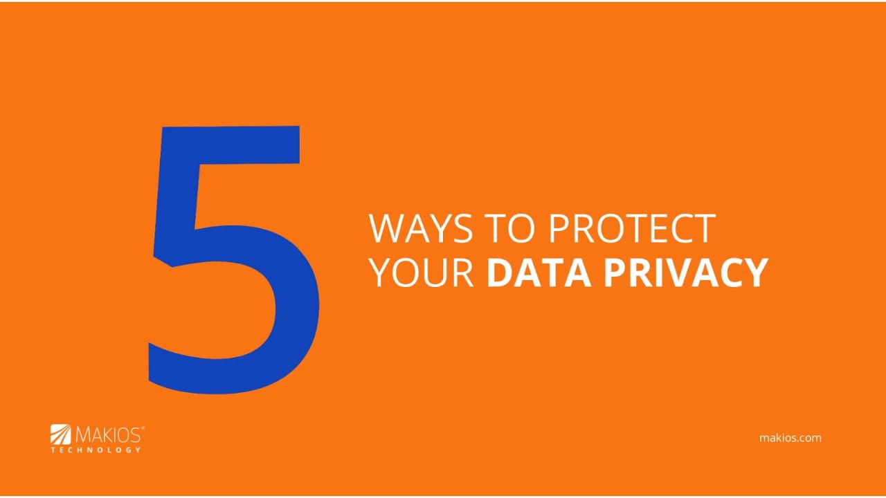 5 Ways to Protect Your Data Privacy - YouTube