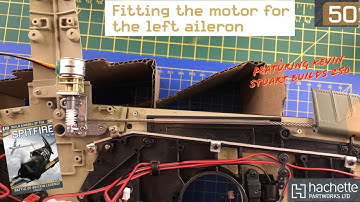 Build a Spitfire Mk1A - Issue 50. A 1/18 Scale model aircraft build by Hachette PartWorks Ltd