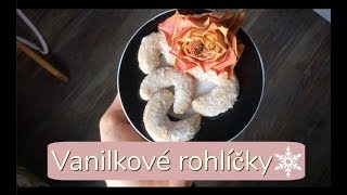 Vanilkové rohlíčky💛 | Svátky bokem